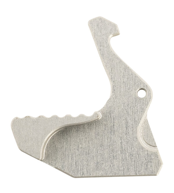 Rise Armament RA212GISLVR Extended Charging Handle Latch RA-212 Silver Aluminum fits Mil-Spec AR Charging Handles — view 1