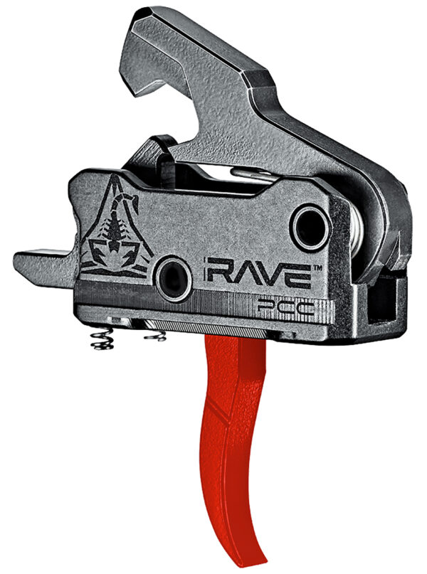 Rise Armament T017PCCRED Rave Pistol Caliber Carbine Black/Red Curved — view 1