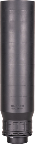 RUGGED SUPPRESSORS SUB 9 - 9MM HUB W/ RU3 LUG MOUNT BLACK — view 1