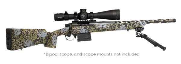 Horizon Firearms RF006P221816T12 Vandal X 22 Creedmoor 18" Black Fluted Threaded Barrel, Drilled & Tapped Receiver, Iota EKO X Carbon Fiber Stock — view 1