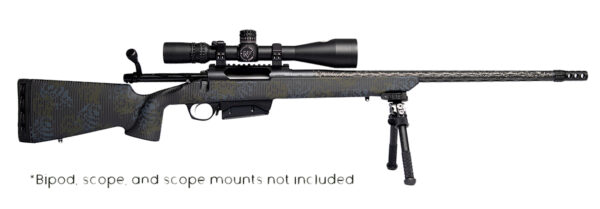 Horizon Firearms RF019C221816C20 Vandal Carbon II 22 Creedmoor 18" Black Fluted Barrel, Black Drilled & Tapped Receiver, Black Iota EKO X Carbon Fiber Stock — view 1
