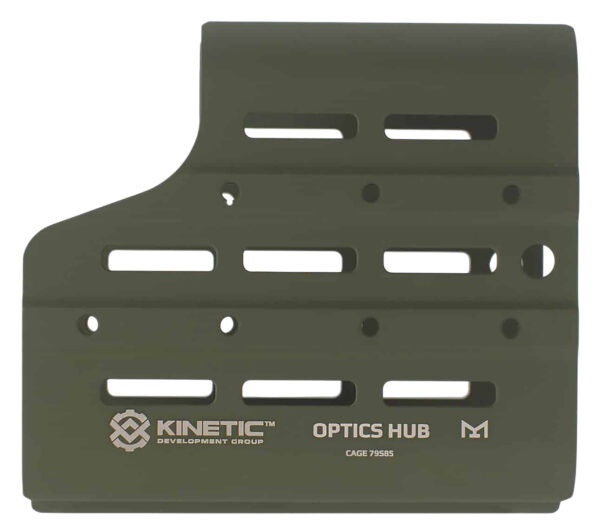 Kinetic Development Group MSH5-113 Optics HUB Spotting Scope Case Green Aluminum — view 1