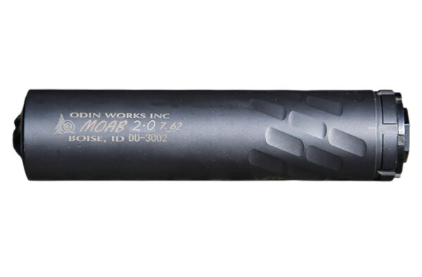 Odin Works SUP-MOAB-2.0-7.62-BLK Moab  7.62mm 1.625" Black Steel 5/8"x24 — view 1