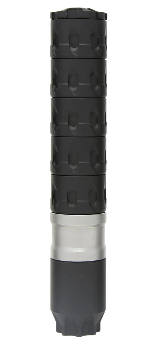 Odin Works SUP-NAV-22-2.0-BLK NAV 22  22LR/22Mag/17HMR 1.05" Black Aluminum/Stainless Steel 1/2"x28 — view 1