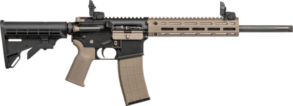 Tippmann Arms A101224 M4 LTE MSR 22 LR 25+1 16" Black Parkerized Threaded Barrel, Flat Dark Earth Aluminum Receiver w/Picatinny Rail, M-LOK Handguard, Black Adj CAR15 Polymer Stock, FDE Gen2 Grip, Rig — view 1