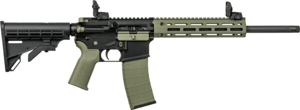Tippmann Arms A101228 M4 LTE MSR 22 LR 25+1 16" Black Parkerized Threaded Barrel, OD Green Aluminum Receiver w/Picatinny Rail, M-LOK Handguard, Black Adj CAR15 Polymer Stock, OD Green Gen2 Grip, Right — view 1