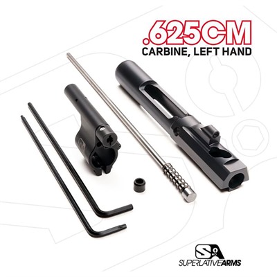 AR-15 ADJ PISTON SYSTEM W/CLAMPON .625'' GAS BLOCK CARBINE LH — view 1