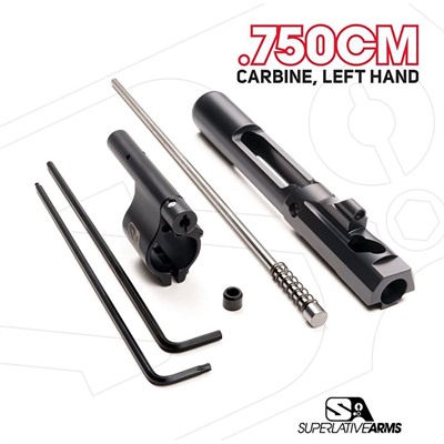 AR-15 ADJ PISTON SYSTEM W/CLAMPON .750'' GAS BLOCK CARBINE LH — view 1