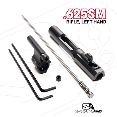 AR-15 ADJ PISTON SYSTEM W/SOLID .625'' GAS BLOCK RIFLE LH — view 1
