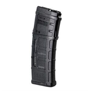 MAGAZINE 30RD 9MM LUGER FOR STEYR AUG STANDARD STOCK BLACK