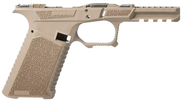 Sct Manufacturing 0225010100IA Full Size  Compatible w/ Gen3 17/22/31 Flat Dark Earth Polymer Frame Aggressive Texture Grip Includes Locking Block — view 1