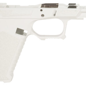 Sct Manufacturing 0225010100IF  Full Frame White 9mm Luger Polymer Frame
