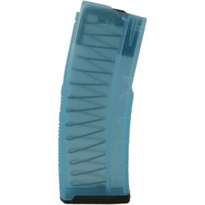 AMEND2 MOD C 5.56MM 30RD AR15 TRANSLUCENT TEAL POLYMER MAGAZINE ( 50 PER CASE )