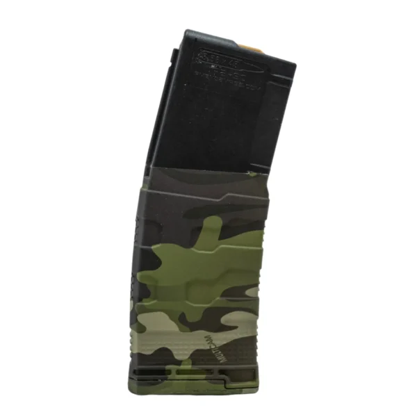 AMEND2 M3 5.56MM 20RD AR15 WITH RED FOLLOWER BLACK MULTICAM TROPIC POLYMER MAGAZINE ( 50 PER CASE ) — view 1
