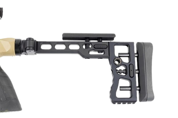 Samson 040616801 S.A.S Folding Stock Black Anodized Aluminum — view 1