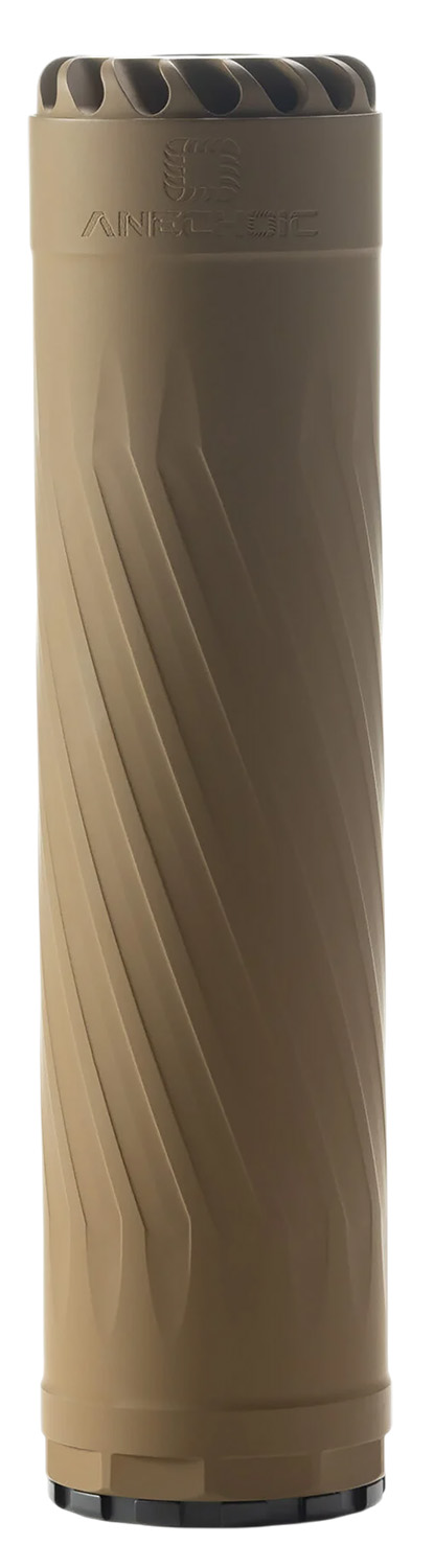 Anechoic X35FDE Anechox 35  35Cal/338Lapua Flat Dark Earth Stainless Steel/Titanium 1 3/8"x24 w/ 1/2"x28 DTA — view 1