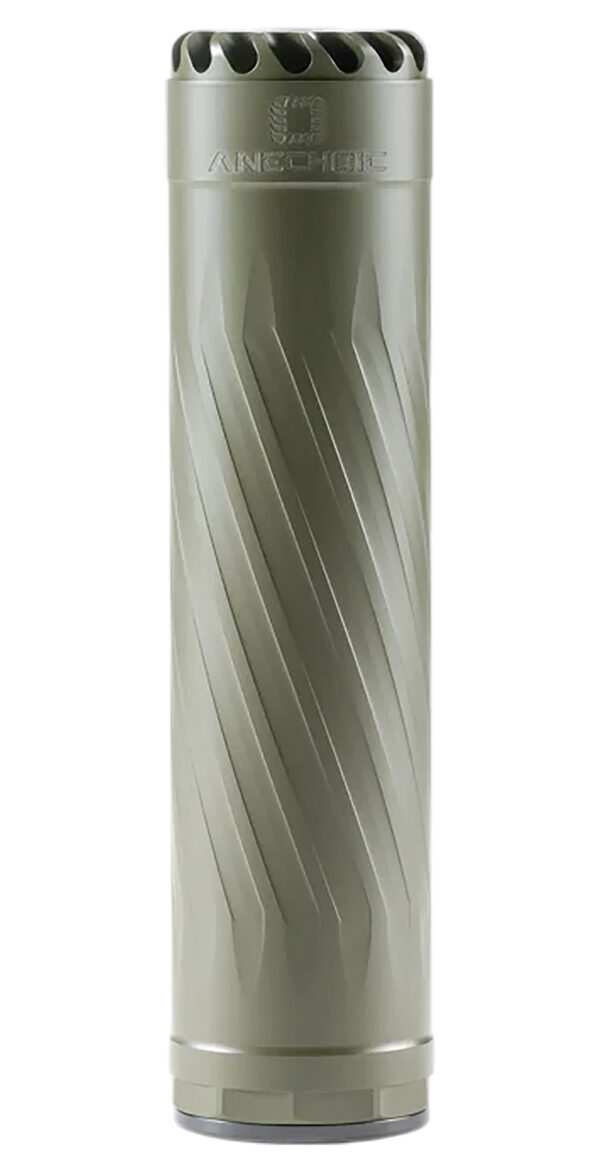 Anechoic X35OD Anechox 35  35Cal/338Lapua Olive Drab Stainless Steel/Titanium 1 3/8"x24 w/ 1/2"x28 DTA — view 1