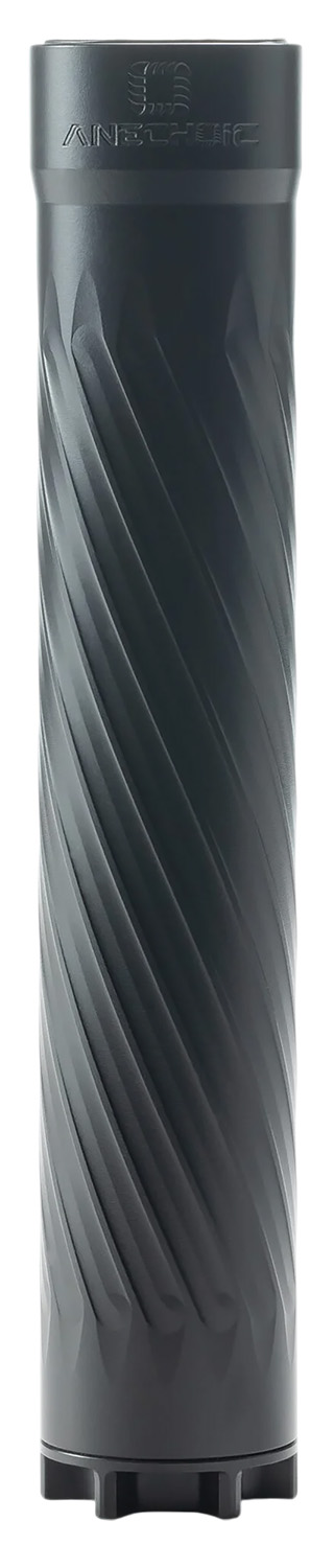 Anechoic X22B Anechox 22  22LR/22WMR/17HMR Black 7075-T6/Titanium 1/2"x28 — view 1