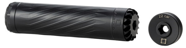 Anechoic X223B Anechox 223  223/5.56mm/22-250Rem Black Stainless Steel/Titanium 1 3/8"x24 w/ 1/2"x28 DTA — view 1