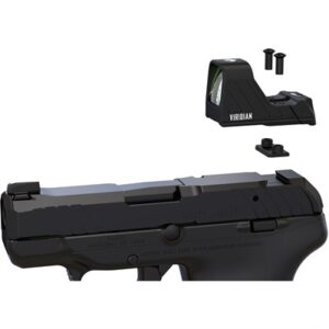 RFX CUSTOM 1X16 FOR RUGER LCP MAX MICRO GREEN DOT SIGHT BLK