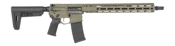 Cobalt Kinetics CKPROLITE55616CKG Pro Light  223 Rem/5.56 NATO  16" Black Barrel, CK Green Picatinny Rail Aluminum Receiver, M-LOK Handguard, Black Polymer Stock, Black Polymer Grip — view 1