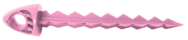 Targettack Llc  Targettack  Pink Polycarbonate Plastic 3" For Paper/Vinyl Targets 12 Pack — view 1