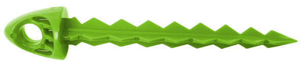 Targettack Llc  Targettack  Lime Green Polycarbonate Plastic 3" For Paper/Vinyl Targets 12 Pack — view 1