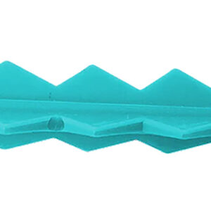 Targettack Llc  Targettack  Teal Green Polycarbonate Plastic 3" For Paper/Vinyl Targets 12 Pack