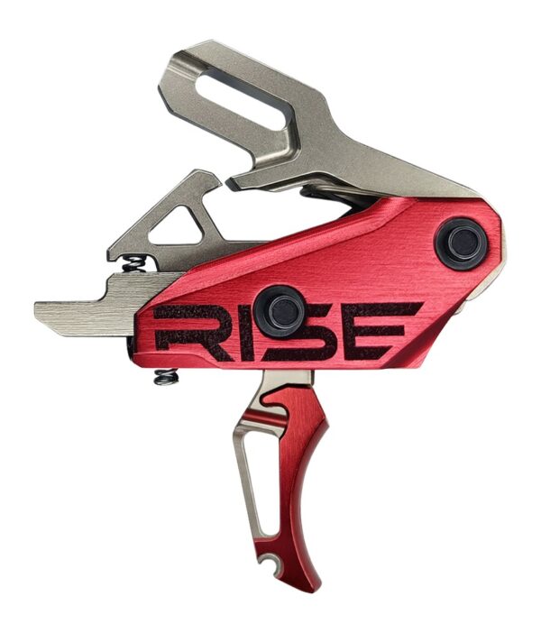 RISE T35-SR   REV 535 SLIDE/SNAP AR TRIG  SLV/RED — view 1