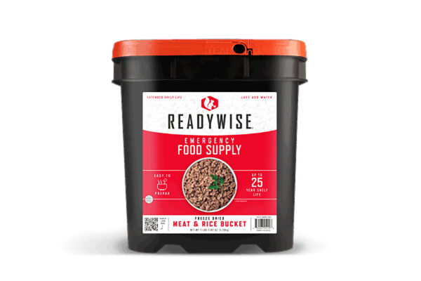Wise Foods RW07704 Meat/Rice Bucket  Freeze Dried Meals 88 Servings — view 1