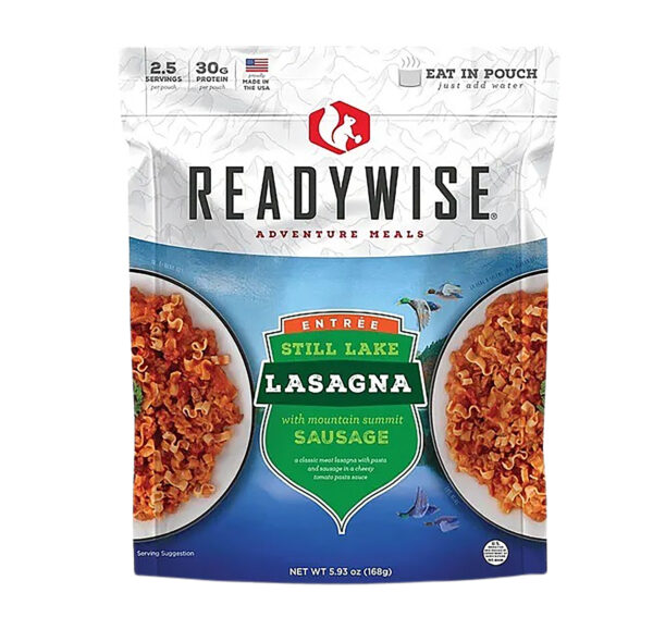 Wise Foods RW05808 Lasagna w/ Beef  2 Servings 6 Per Case — view 1