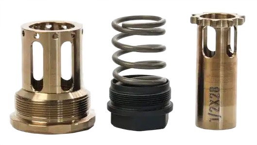 Jk Armament JK155HPM587X28 HUB Piston Mount 45Cal/10mm Fits .578"x28 Aluminum/Stainless Steel Raw — view 1