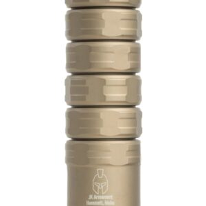 Jk Armament JK155RPX9KFDE RPX 155 9mm 1.55" Flat Dark Earth Aluminum/Titanium 1/2"x28