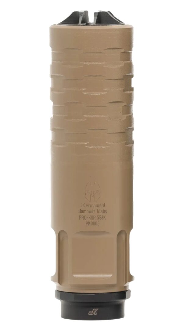 Jk Armament JK172PROKOR556KFDE PRO-KOR  5.56mm FDE Stainless Steel 1/2"x28 — view 1