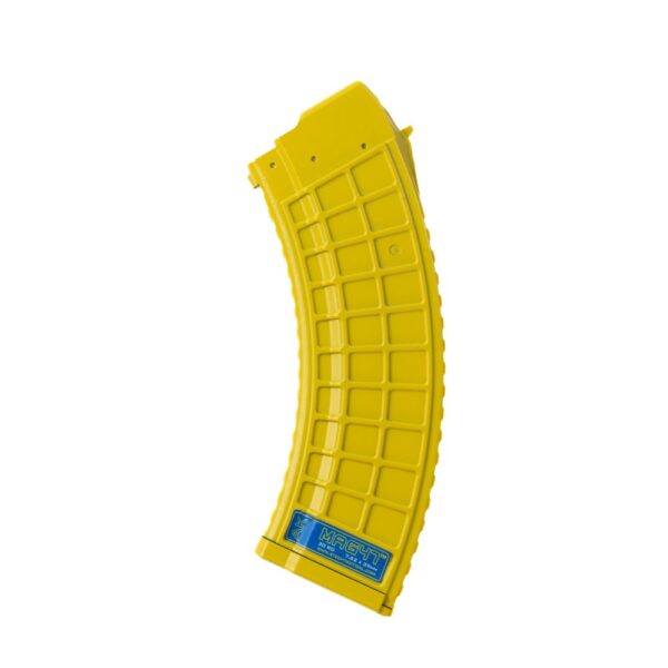 XTECH OEM47 GEN2 WAFFLE MAGAZINE 30RD ALL POLY YELLOW — view 1