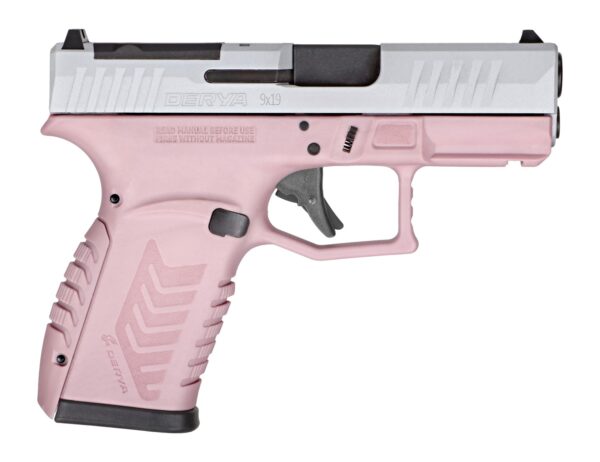 DERYA DY9Z.PINKS.TR     DY9Z 9MM 3.5 15R PINK/SIL — view 1