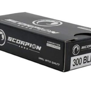 SCORPION 300 BLACKOUT - 147GR FMJ 20RD 20BX/CS