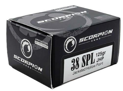 SCORPION 38SPL - 125GR JHP 20RD 10BX/CS — view 1