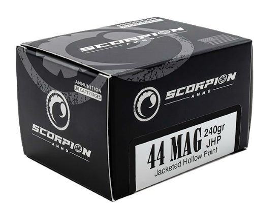 SCORPION 44 REM MAG - 240GR JHP 20RD 10BX/CS — view 1