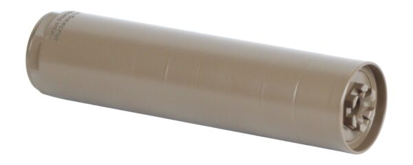 Fuqua Precision Machining OM57SSFDE Ouch Mouse 5.7mm 1.23" Flat Dark Earth 17-4 Stainless Steel 1/2x28" — view 1