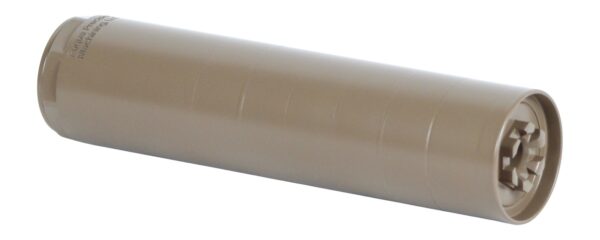 Fuqua Precision Machining CB556TIFDE Cheeze Boi 5.56/223 Flat Dark Earth Titanium 1/2x28" — view 1