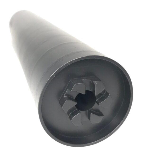 Fuqua Precision Machining DACH30SSBLK Dirty Dachshund 30Cal 1.60" Black 17-4 Stainless Steel 1.375"x24 — view 1
