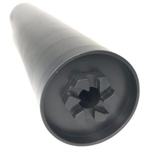 Fuqua Precision Machining DACH30TIBLK Dirty Dachshund 30Cal 1.60" Black Titanium 1.375"x24