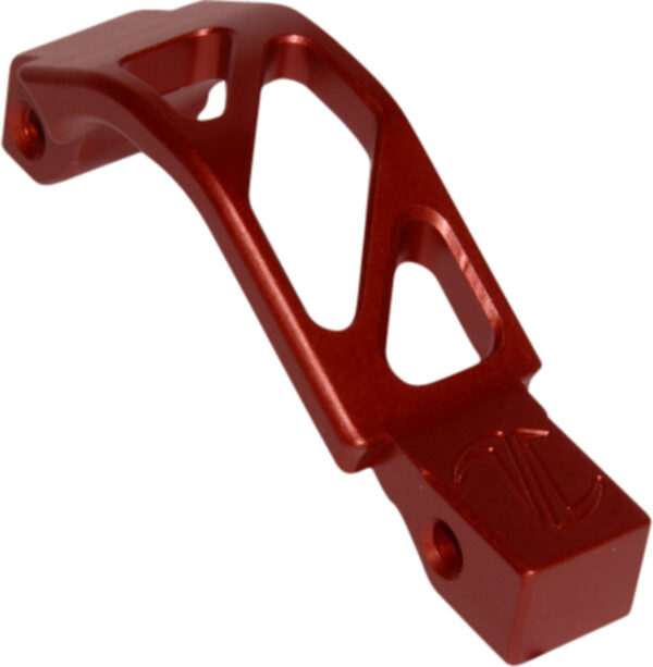 Timber Creek Outdoors AROTGR AR Oversized Trigger Guard Drop-In Red Anodized Aluminum For AR-Platform — view 1