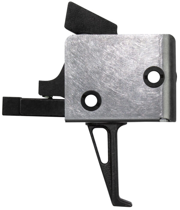 CMC Triggers 91503 Drop-In  Single-Stage Flat Trigger w/ 3-3.50 lbs Draw Weight & Black/Silver Finish — view 1
