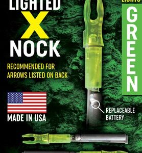 LUMENOK LIGHTED NOCK - X-SERIES GREEN 3PK — view 2