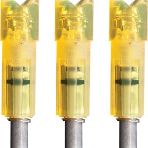 LUMENOK LIGHTED NOCK XBOW HD - ORANGE CRESCENT EASTON 3PK — view 2