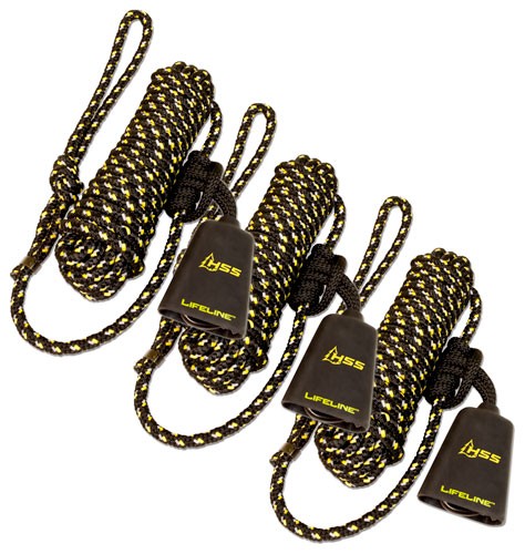 HSS LIFELINE 30' W/SINGLE - CARABINER 3PK — view 1