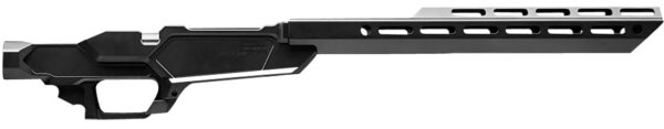 Sharps Bros SBC05 Heatseeker Rifle Chassis Stock 6061-T6 Aluminum w/Black Cerakote Finish, 14" M-Lok Handguard, Fits Ruger American Rifle Ranch Short Action — view 1