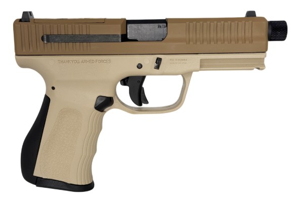 G3 Cmpt 9mm 4.5" TB RDot Dsrt Tan 14/17-rd — view 1